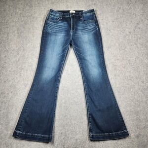 DRIFTWOOD Dark Blue Flare Jeans